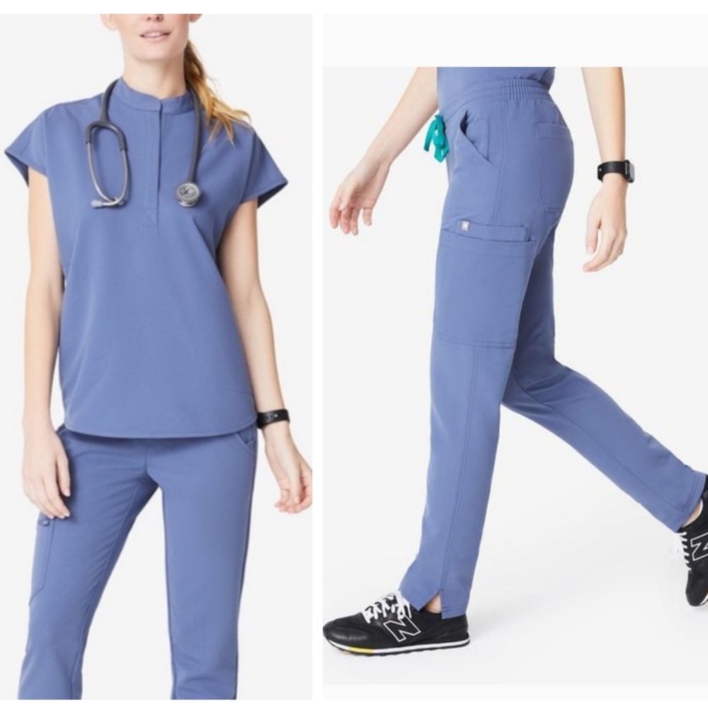 Figs scrub set Rafaela top Yola skinny cargo pants Big Sky limited Medium